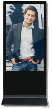 מסך לד רצפתי לפרסום ושילוט נורות לד בצפיפות פיץ 2.5 - במקום רולאפ עוברים לפרסום בעסק