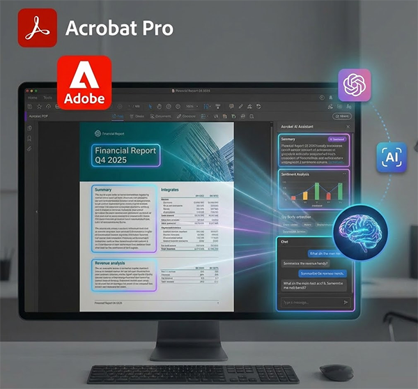 מהפכת ה-AI ב-Adobe Acrobat Pro - החידושים והעזרים ל AI PDF לפתיחת מסמכים להבנה מעמיקה